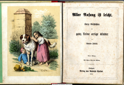 Aller Anfang ist leicht : kurze Geschichten für ganz kleine artige Kinder