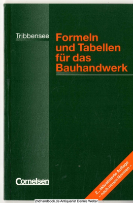 Formeln und Tabellen für das Bauhandwerk