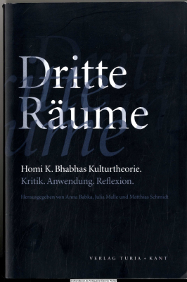 Dritte Räume : Homi K. Bhabhas Kulturtheorie ; Kritik, Anwendung, Reflexion