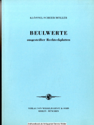 Beulwerte ausgesteifter Rechteckplatten