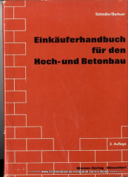 Einkäuferhandbuch für den Hoch- und Betonbau