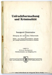 Unfruchtbarmachung und Kriminalität