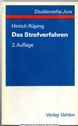 Das Strafverfahren