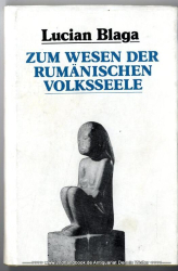 Zum Wesen der rumänischen Volksseele