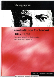 Bibliographie Konstantin von Tischendorf (1815 - 1874)