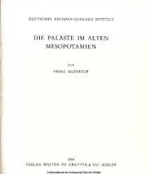 Die Paläste im alten Mesopotamien