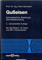 Gußeisen : Schmelztechnik, Metallurgie, Schmelzbehandlung