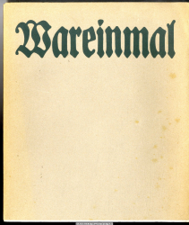 Schöner Vogel Wareinmal. Beckpresse. Privatdruck Juni 1967